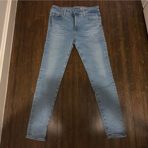 AG Adriano Goldschmied Light Wash Skinny Jeans